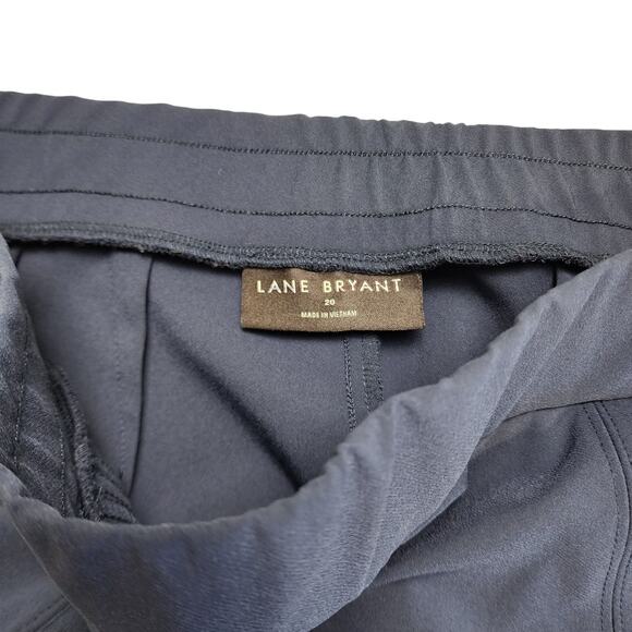 Lane Bryant Womens On The Go Slim Ankle Pant Plus Size 20 Navy Blue Mid Rise - Picture 7 of 13